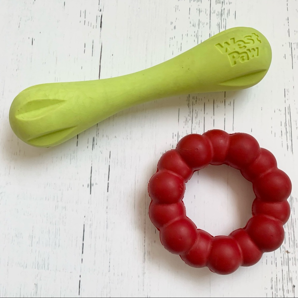 Kong and West Paw Dog Toys